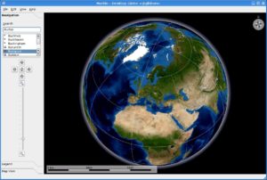 Abbildung 1: An Schönheit steht Marble dem Vorbild Google Earth in nichts nach.