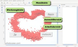 Abbildung 1: Der ImageMaps-Filterdialog ist umfangreich. In der Abbildung sehen Sie die Hauptelemente mit einer kurzen Beschreibung.