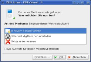 Abbildung 1: Aktuelle Linux-Distributionen erkennen die Zen-Stone-Geräte problemlos.