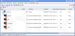 Abbildung 1: Zeigt Konqueror im Verzeichnis <code srcset=