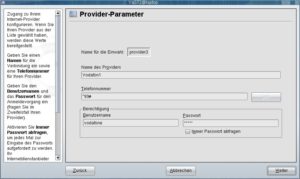 Abbildung 1: Unter Suse richten Sie das UMTS-Modem am einfachsten über YaST ein. Die Einwahl übernimmt Kinternet.
