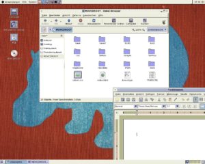 Abbildung 1: Mit BLAG erhalten Sie ein alltagstaugliches Desktopsystem auf Basis einer Fedora Core 6.