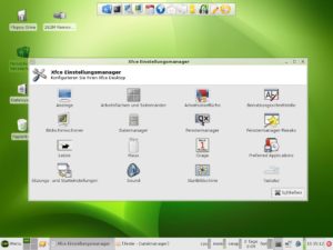 Abbildung 1: Eine Sache der Einstellung: Hier konfigurieren Sie die Komponenten von Xfce.
