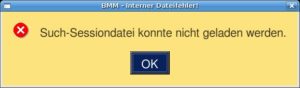 Abbildung 1: Ein dubioser Fehler verhindert den Start des Atlas.