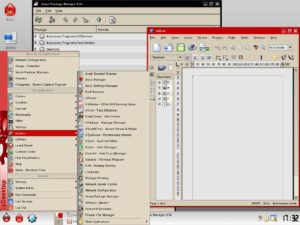 Abbildung 1: Yoper hält eine große Auswahl an Software bereit, benutzt aber viele kleine Tools zur Konfiguration des Systems.