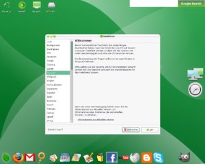 Abbildung 1: Klicken Sie auf im Desktop der Live-CD auf das     <code srcset=