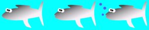 Abbildung 1: Für die kurze Animation müssen Sie nur drei Keyframes erstellen. Die Zwischenbilder errechnet Synfig automatisch.