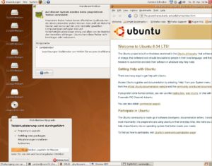 Abbildung 1: Gnome 2.22 schmückt die neue Ubuntu-Version, verbessert die Performance und räumt Fehler auf.
