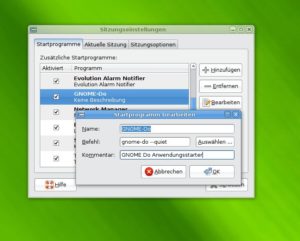 Abbildung 1: So läuft Gnome Do nach dem Starten der Sitzung als aktives Programm im Hintergrund.
