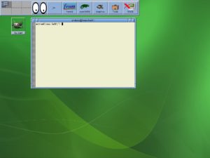 Abbildung 15: Der Window Manager "fvwm2" ist alt genug, um sich Klassiker zu nennen.