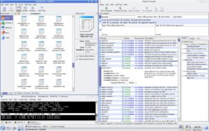 Abbildung 2: Der neue KDE-Dateimanager Dolphin (links) zeigt Zusatzinformationen zu Dateien an, über denen Sie die Maus schweben lassen, rechts der Paket-Manager Adept.