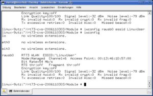 Abbildung 2: Die WLAN-Karte des Flybooks funktioniert mit dem Ralink-Treiber <code srcset=