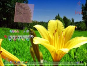 Abbildung 2: Playback per Drag-and-drop: um ein Album abzuspielen ziehen Sie dieses über das Playerfenster. Dazu müssen Sie allerdings zunächst den Player einmal um seine Achse drehen.