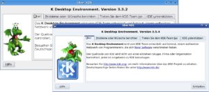 Abbildung 2: Welche KDE-Version läuft? Das verrät Ihnen jedes KDE-Programm über den Menüpunkt "Hilfe / Über KDE".