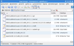 Abbildung 2: Das komprimierte Wurzelverzeichnis     <code srcset=
