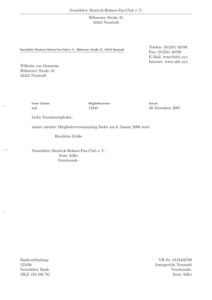 Abbildung 2: Der fertige Brief wirkt schlicht, aber elegant.
