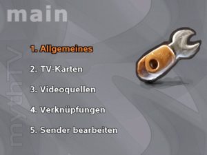Abbildung 2: Das Hauptmenü des Setup-Programms. Die angebotenen Menüpunkte sollten Sie von oben nach unten durchgehen.