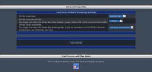 Abbildung 2: Über die Webseite legen Sie fest, in welcher Qualität der Server den Game Stream auf den Weg schickt. Die Webseite baut daraus einen Link zusammen, der Server und Client verbindet.