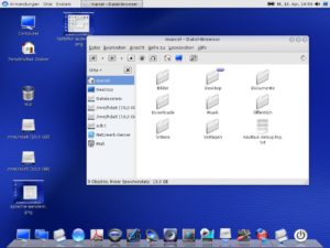 Abbildung 2: Hinter der Mac-OS-artigen Oberfläche von Dreamlinux verbirgt sich wahlweise ein Gnome- oder XFCE-System.