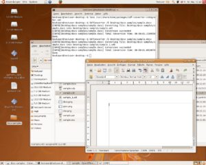Abbildung 2: Bei Dokumenten aus Office 2007 SP1 zeigten sich die Probleme, die der ODF-Converter zur Zeit noch hat: Es erscheint lediglich eine weiße Seite.