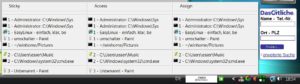 Abbildung 2: Über die grünen Quadrate wählen Sie einen der Desktops aus; alternativ springen Sie mit <code srcset=