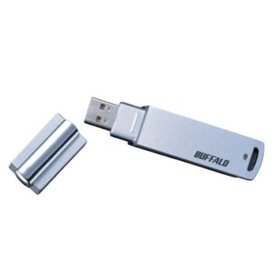 Abbildung 3: Nur 1 GByte Speicherkapazität, dafür aber mit Abstand der schnellste Stick im Feld: Buffalo USB 2.0 Flash Drive.