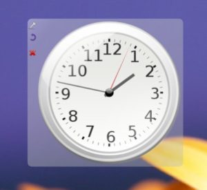 Abbildung 3: Die Icons bedeuten (von oben nach unten): einrichten, drehen/Größe ändern, schließen.