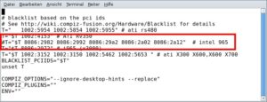 Abbildung 3: Um unter Ubuntu 7.10 die Desktop-Effekte einzuschalten, bearbeiten Sie zuerst die Datei "/usr/bin/compiz".