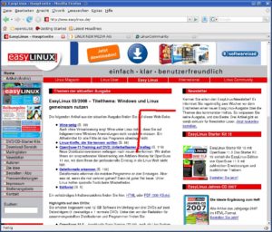 Abbildung 3: Damit Sie die Mausgeste in Firefox nachverfolgen können, zeichnet das Add-on diese farbig nach.