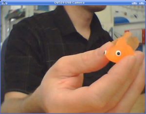 Abbildung 3: Das Testbild der Creative-Webcam zeigt kontrastreiche Farben.