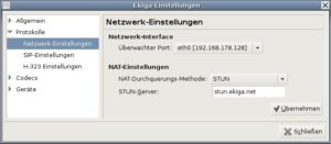 Abbildung 3: Ein STUN-Server hilft Ihnen, die öffentliche IP-Adresse eines Netzwerkes zu ermitteln.