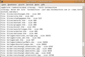 Abbildung 3: Sitecopy erwartet als Argument jeweils den Begriff, der hinter <code srcset=