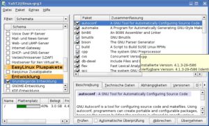 Abbildung 3: Um die Entwicklerwerkzeuge für Open Suse zu installieren, wählen Sie unter YaST das Schema     <code srcset=