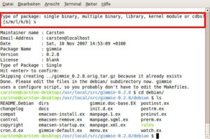 Abbildung 3: Das Kommando     <code srcset=
