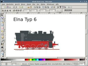 Abbildung 3: Uniconvertor erzeugt SVG-Dateien, die Sie problemlos in Inkscape öffnen.
