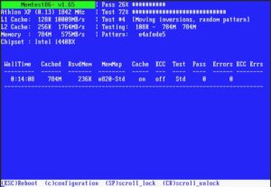 Abbildung 3: Viele Live-CDs, darunter auch Knoppix, bringen eine Bootoption für Memtest86 mit.