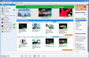 Abbildung 3: Über einen Klick auf "Add" erweitern Sie Democracy Player um einen neuen Kanal, der dann im Mittelteil der linken Spalte auftaucht.