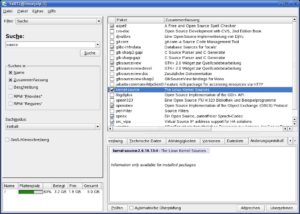Abbildung 3: Unter OpenSuse müssen Sie für beide Produkte den C-Compiler und die Kernel-Quelldateien installieren.