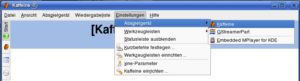 Abbildung 4: Im Hintergrund von Kaffeine werkeln verschiedene Engines.