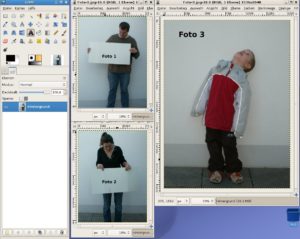 Abbildung 4: Man muss für ein Familienfoto nicht immer in die Kamera lächeln, sollte sich aber schon im Vorfeld das fertige Bild vor Augen halten und entsprechend planen.