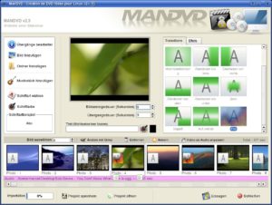 Abbildung 4: Das Slideshow-Modul von ManDVD sieht nicht nur hübsch aus, sondern erstellt auch tolle Diashows.