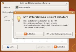 Abbildung 4: Komfortabel: Ubuntu bietet selbständig an, fehlende Pakete zu installieren.