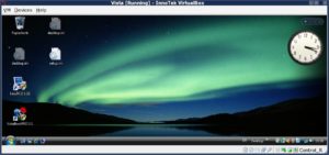 Abbildung 4: Ungewöhnliche Ansichten: Die Auto-Resize-Funktion passt die Darstellung des Gast-Desktops automatisch der Fenstergröße an.