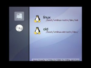 Abbildung 4: Mit dem grafischen Bootloader Petitboot sieht auch der Systemstart etwas hübscher aus.