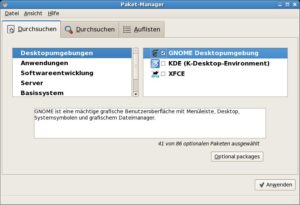 Abbildung 4: Fedora hat die Paketverwaltung mit Pirut nochmals deutlich vereinfacht und effizienter gemacht.