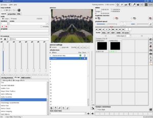 Abbildung 4: Das Hauptfenster von Reloaded. Hier gibt es bereits zwei Samples und zwei Effekte ( <code srcset=