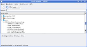 Abbildung 4: Wer bislang DCOP verwendet, muss sich künftig an andere Interface-Namen gewöhnen. Trotzdem ähneln sich die Interfaces stark…