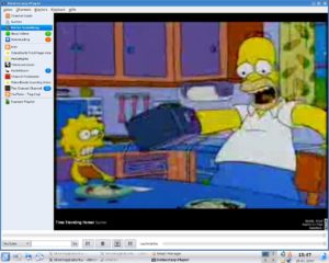Abbildung 4: Über ein eigenes Bedienfeld schauen Sie sich Filme direkt im Player an. Versagt diese Möglichkeit, spielen Sie die Filme aus dem Konqueror heraus ab, indem Sie MPlayer verwenden.