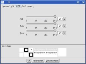 Abbildung 5: Die Regler im Register     <code srcset=