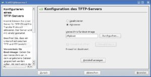 Abbildung 5: Unter OpenSuse richten Sie den TFTP-Server via YaST ein.
